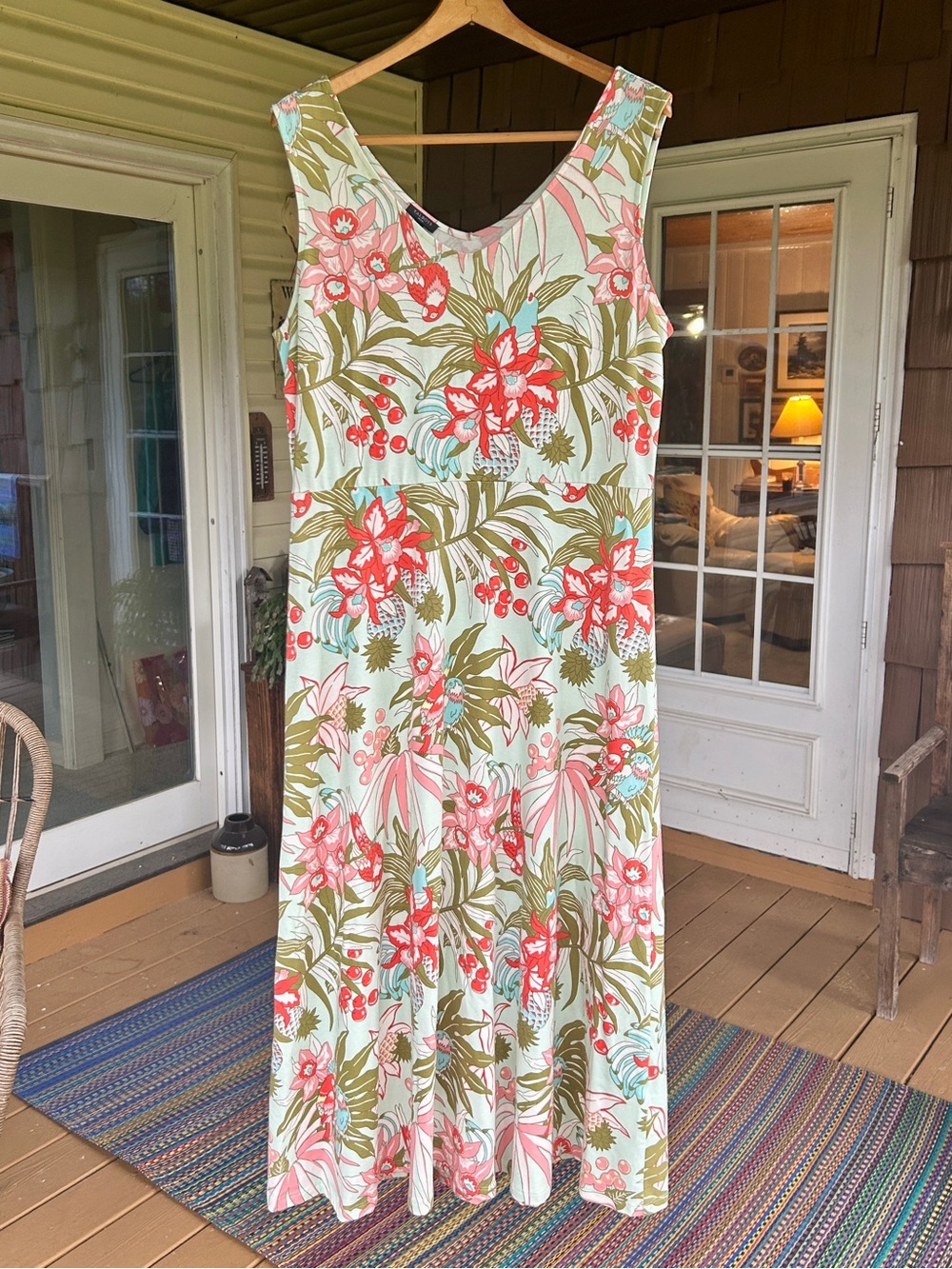 Talbots LP Tropical Summer Maxi